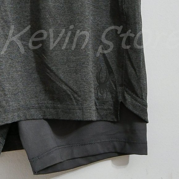 Spyder Men's tech Knit short BLACK - Picture 4 of 9